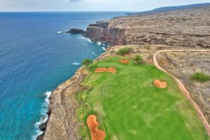 Manele 11th Green Aerial